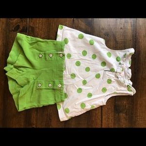 Janie and Jack 2 piece shirt set